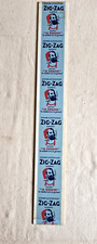 PLAQUE PUBLICITAIRE ANCIENNE ZIG ZAG LE ZOUAVE PAPIER A CIGARETTE TABAC 1960