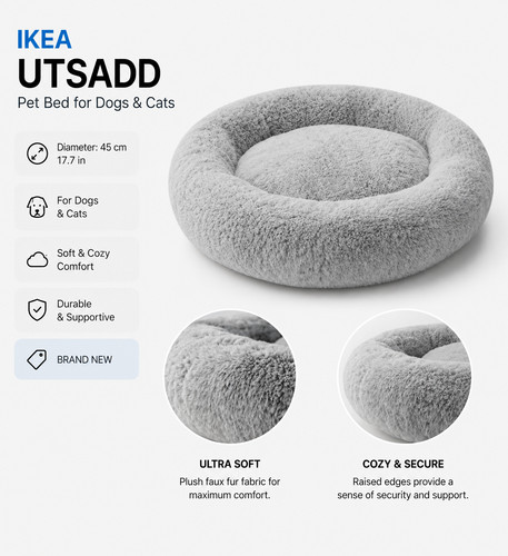 Lit ikea utsadd pour - ikea, chien