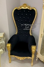 Chaise Fauteuil Trône Baroque