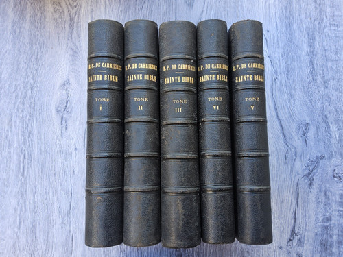 Sainte bible tome 5 - a,