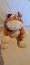 Doudou peluche cheval Pinto et