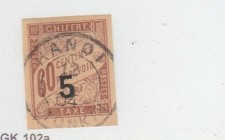 timbre france indochine  taxe