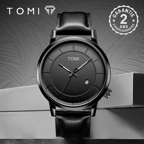Montre homme quartz ronde - quartz,