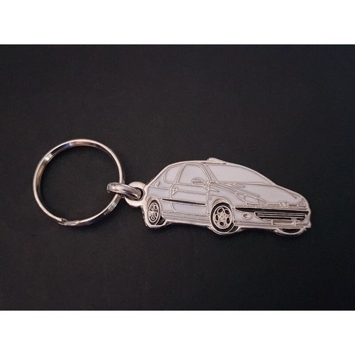 Porte clés profil peugeot - porte-clés,