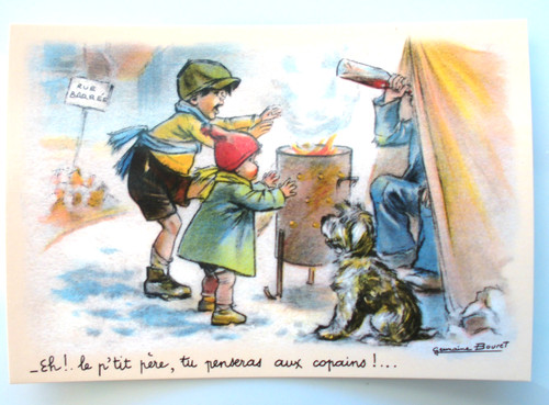 Carte postale germaine - germaine, bouret