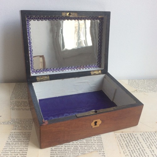Coffret bijoux bois filet - coffret, &