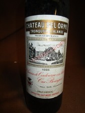 Bouteille Château Bel Orme -