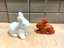 PLAYMOBIL Animaux 2 Lapins Lièvre Garenne Elevage Clapier Ferme 1