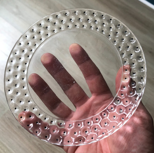 Belle assiette lalique lunch - assiette,
