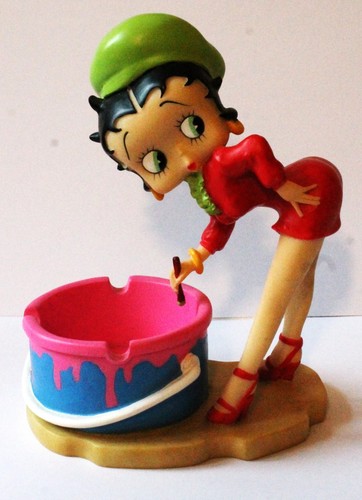 Figurine betty boop - betty, peintre