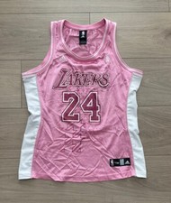 Lakers 4 Her Pink Kobe Bryant Jersey Size Large Woman Girls #24
