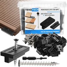 100 x clips de planches WPC 6