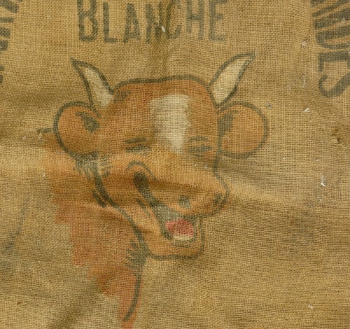 Welco ancien sac toile - welco,, jute