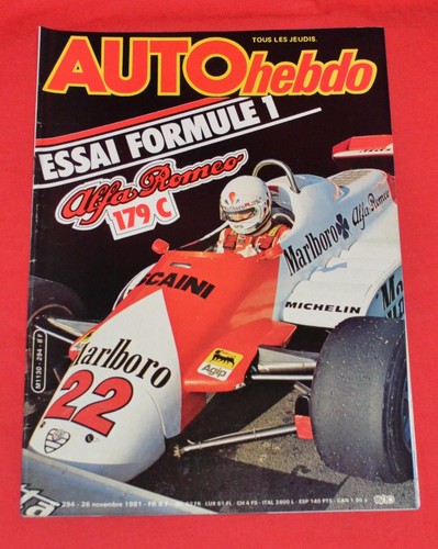 Auto hebdo 294 - hebdo, n°