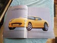 TVR Cerbera Griffith Chimaera 1996 Brochure VGC FREE POST Tuscan Challenge AJP8