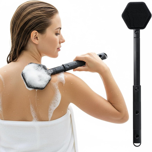 Brosse dos douche silicone - dos, en