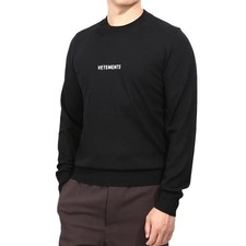 vetements UAH21KN054 F BLACK