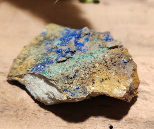 Malachite azurite brute - azurite,