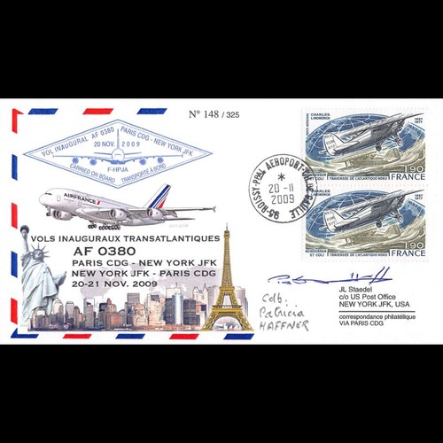 A380 87t2 2009 pli signé - 2009,