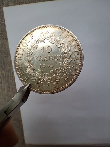 Pièce francs argent - de,