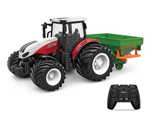 Tracteur rouge grosses - rc,