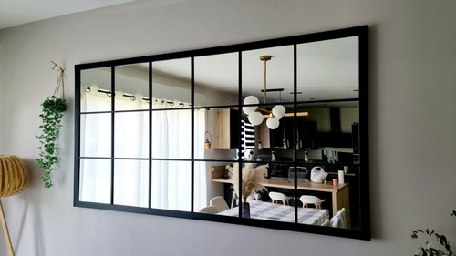 Grand miroir industriel - , 1mx2m