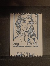 Timbre France Yt 4780 ** Piquage A Cheval Avec Numéro Ref 10234