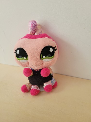 Peluche coccinelle rose - peluche,