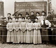 REIMS IMPRIMERIE MATOT BRAINE MODERN PRINT D AFTER PLATE OLD PHOTO