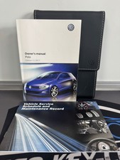 VOLKSWAGEN POLO + GTI OWNERS HANDBOOK / MANUAL + WALLET 2017~2021 (2017)