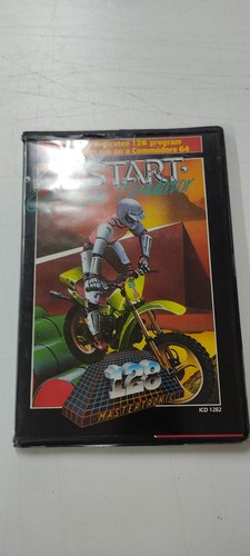 Commodore 128 jeu kikstart - commodore,