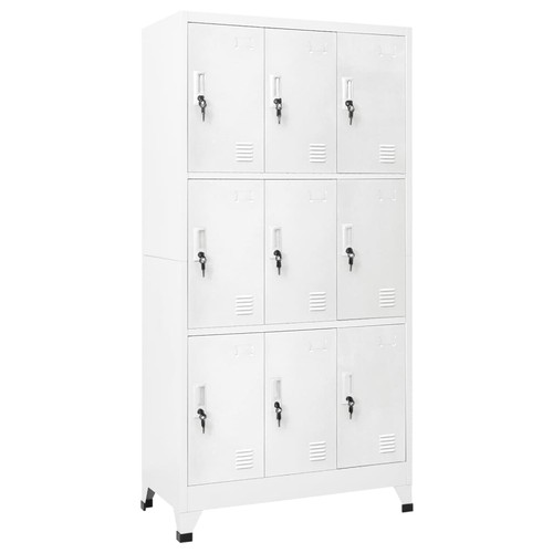Armoire casiers noir - armoire,