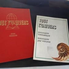 TOUT L'UNIVERS sommaire