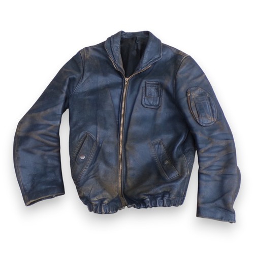 Blouson cuir personnet - cuir,