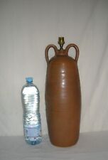 PIED DE LAMPE EN GRES - signé L M - design 60 - 70