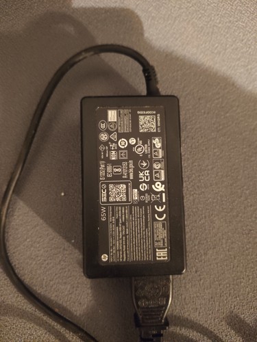 Chargeur origine 65w pour - d'origine, hp