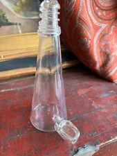 Bird feeder glass 18th EME collection blown glass antique glass 18th