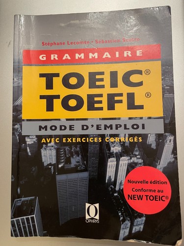 Livre grammaire anglais - livre,