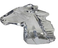 Daum France Crystal " TETE DE