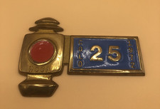 1972 Colorado HCCA Enameled Brass Plaque (z1) Horseless Carriage Club of America