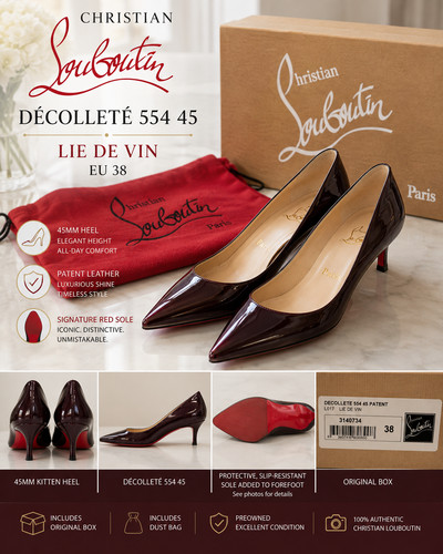 Christian louboutin decollete - louboutin,