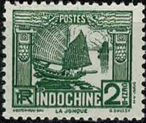Indochine 1931 jonque yt - indochine,