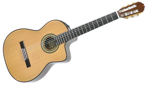 Guitare classique électrique