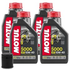 Tagliando Huile Motul 5000 10W40 Filtre Yamaha Fzr R Ow01 750 1989-1992