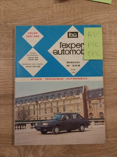 Revue technique volvo - volvo, 360