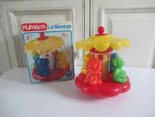 20⚜️ Old Educational Toy Playskool The Musical Ride Vintage 1984