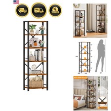 Tall bookshelf storage rack - tall,