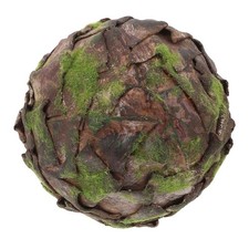  Boules de mousse artificielle - Sphères topiaires en fausse mousse réalistes