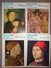 art book grands peintres chef-d'oeuvre l'art Antonello Mantegna Titian Pisanello