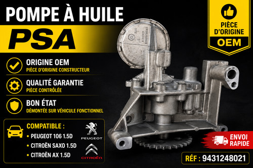 Pompe huile peugeot 106 - pompe,
